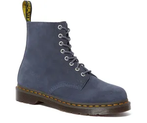 1460 Pascal Blue Suede Boots