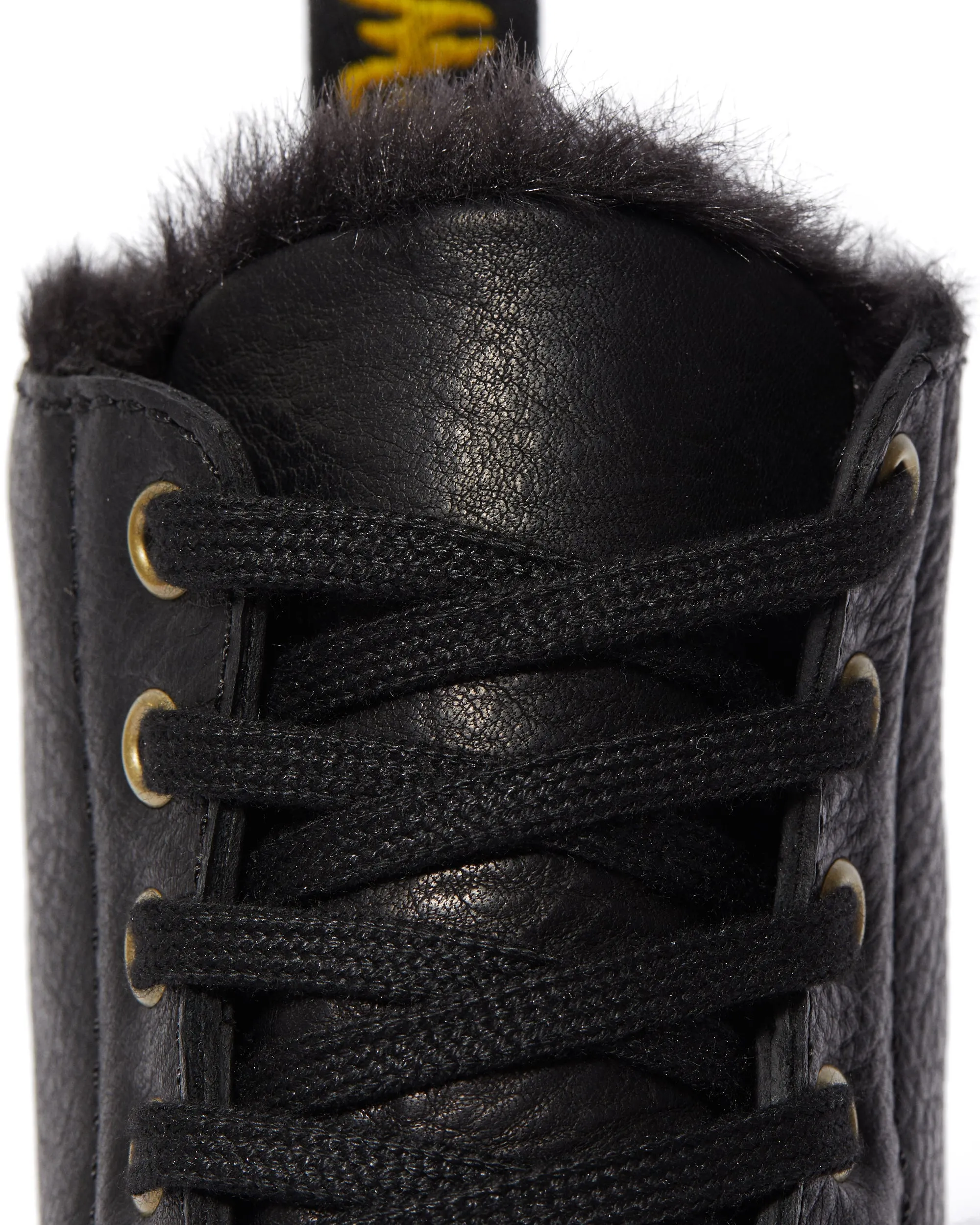 1460 Pascal Fur Lined Black Ambassador Boots