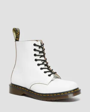 1460 White Quilon Made In England Boots