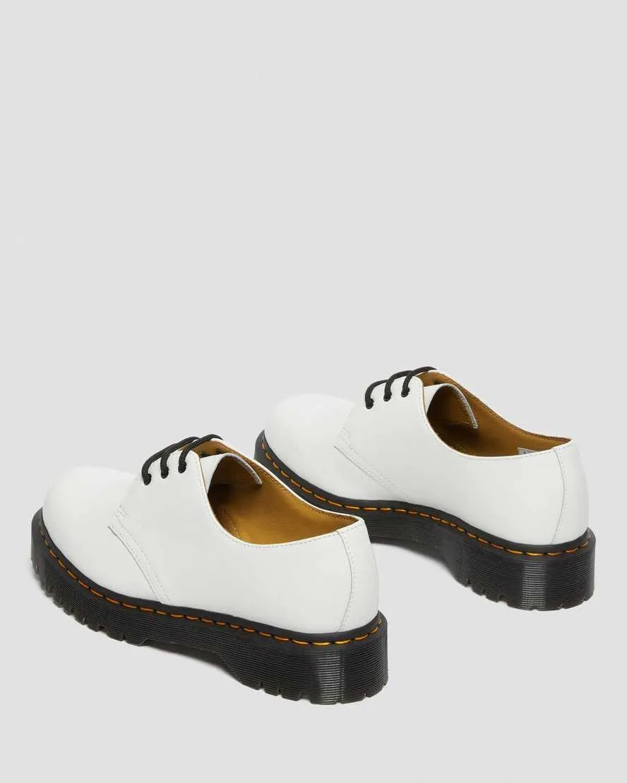 1461 Bex White Smooth Oxford Shoes