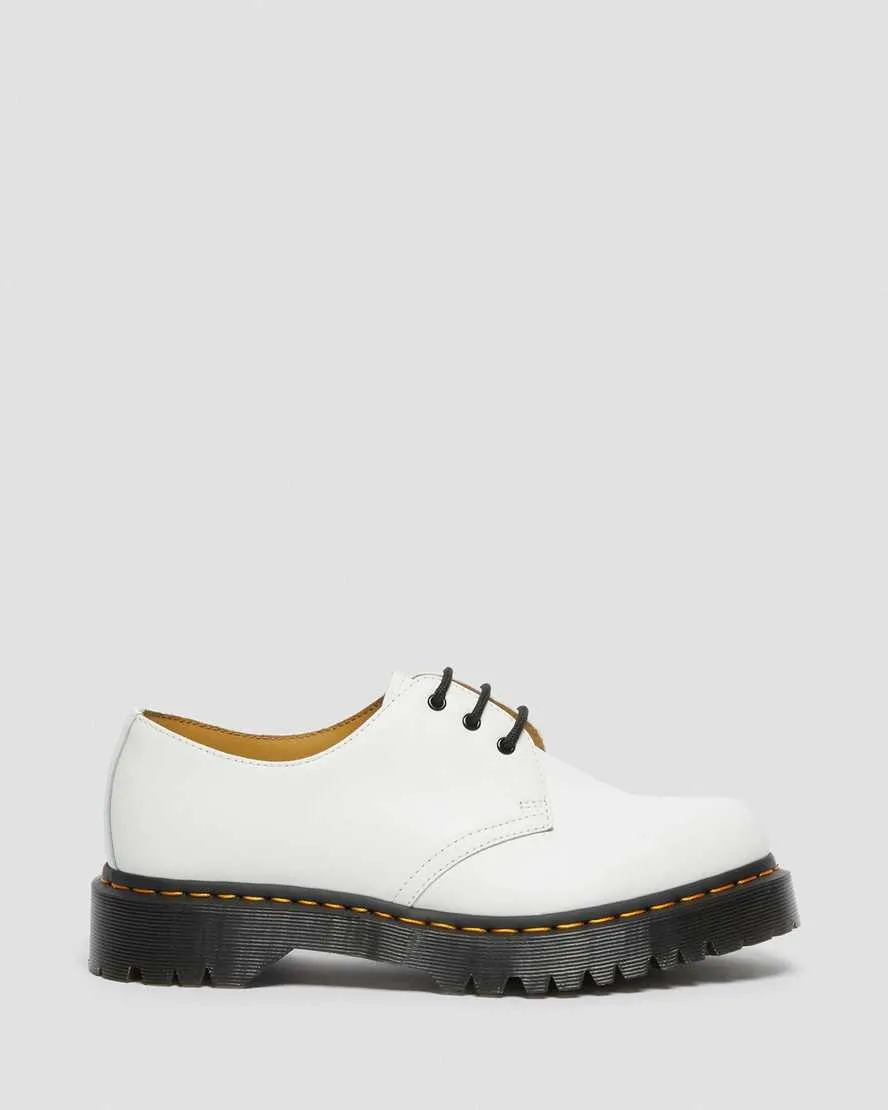 1461 Bex White Smooth Oxford Shoes