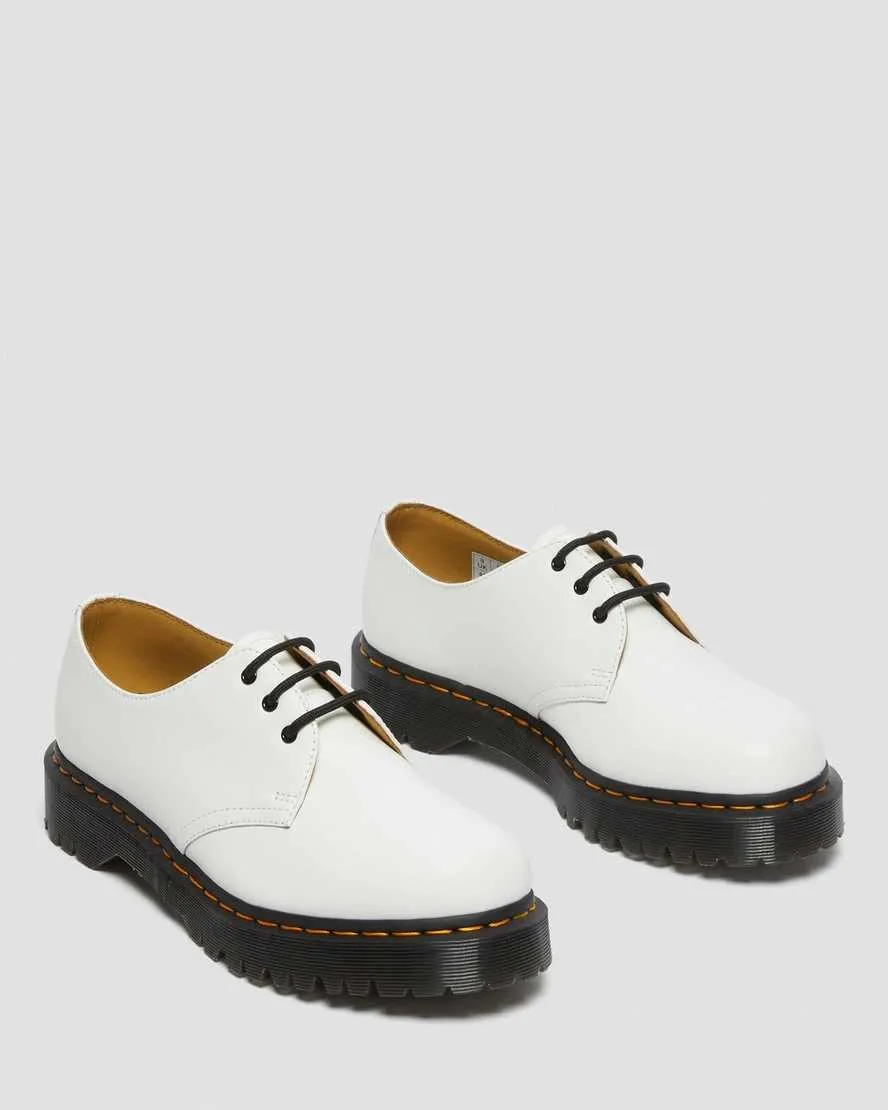 1461 Bex White Smooth Oxford Shoes