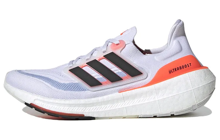 Adidas Ultra Boost Light White Black Sun Red