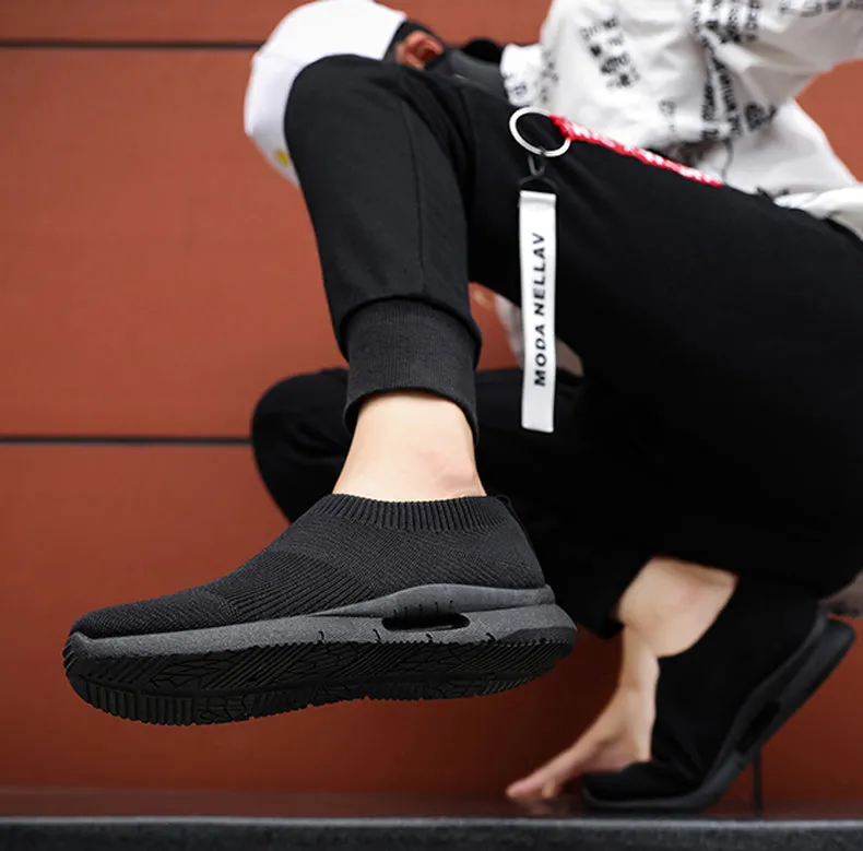 Air Walker Mesh Slip On Loafer Style Shoe Sneakers