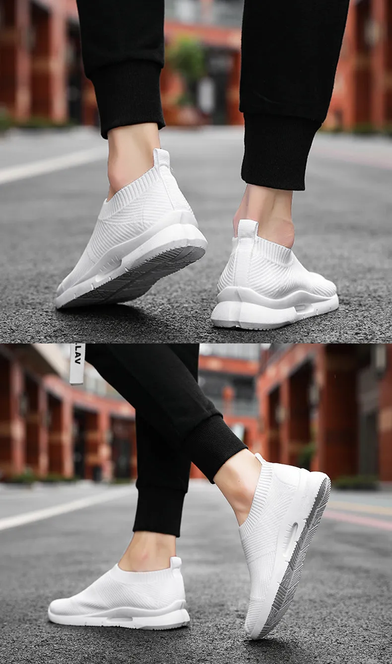 Air Walker Mesh Slip On Loafer Style Shoe Sneakers