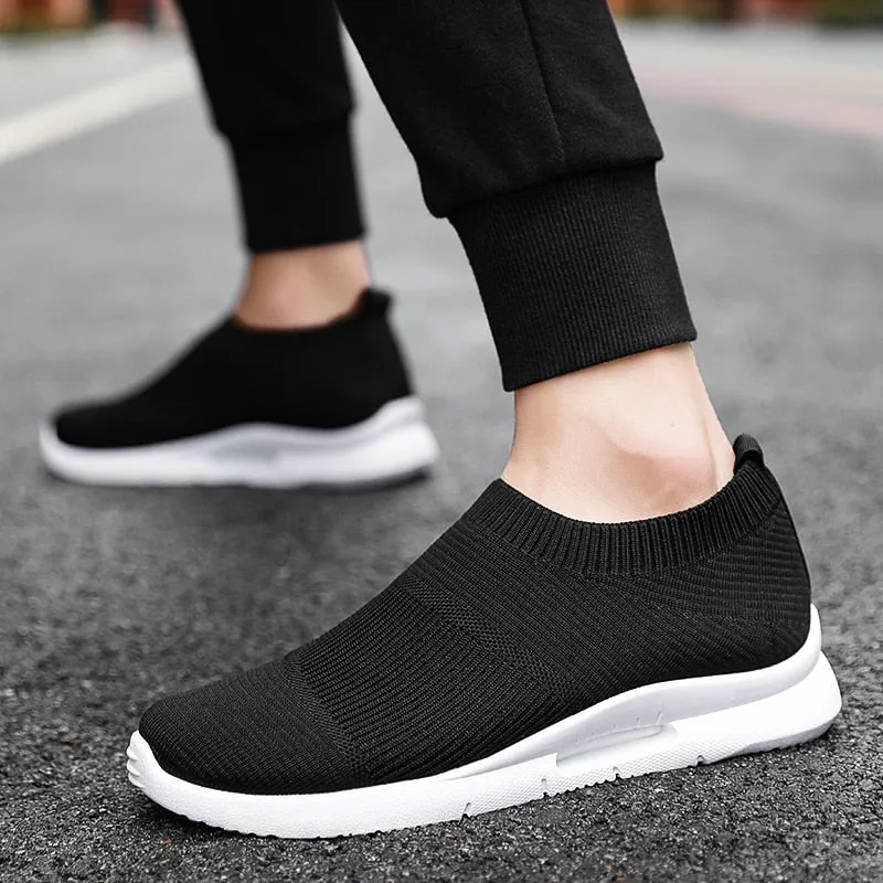 Air Walker Mesh Slip On Loafer Style Shoe Sneakers