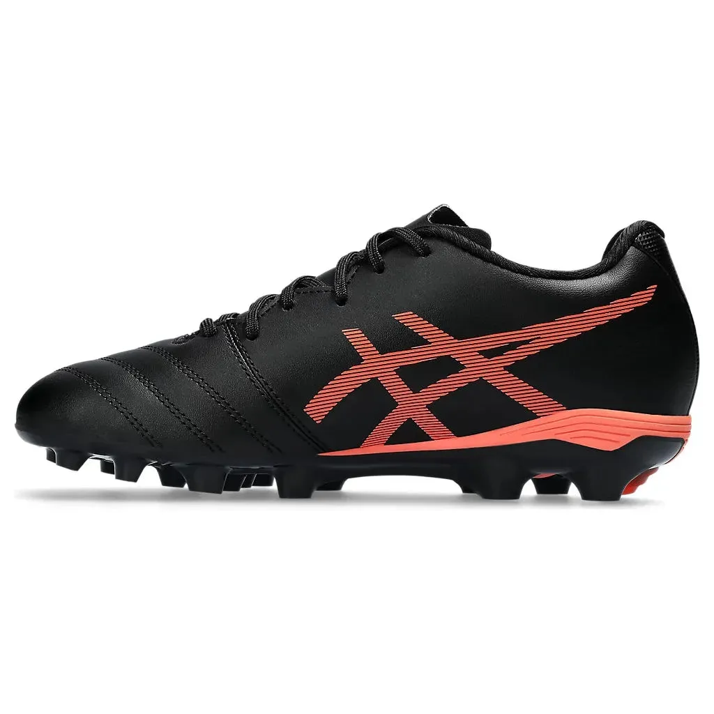 Asics DS Light Junior Football Boot Black/Flash Coral