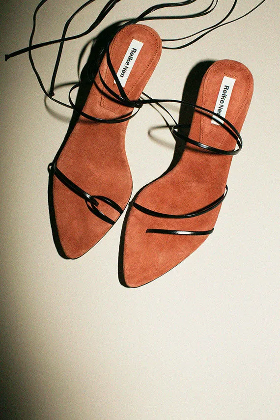 Black & Rose Odd Sandal