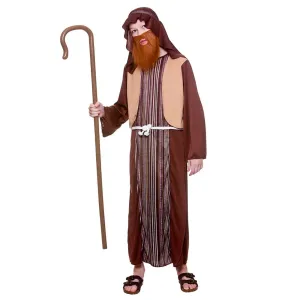 Boys Nativity Shepherd Brown Halloween Xmas Costume