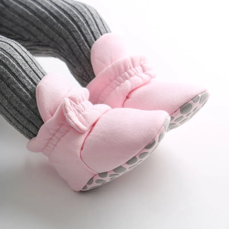 Cotton Baby Booties