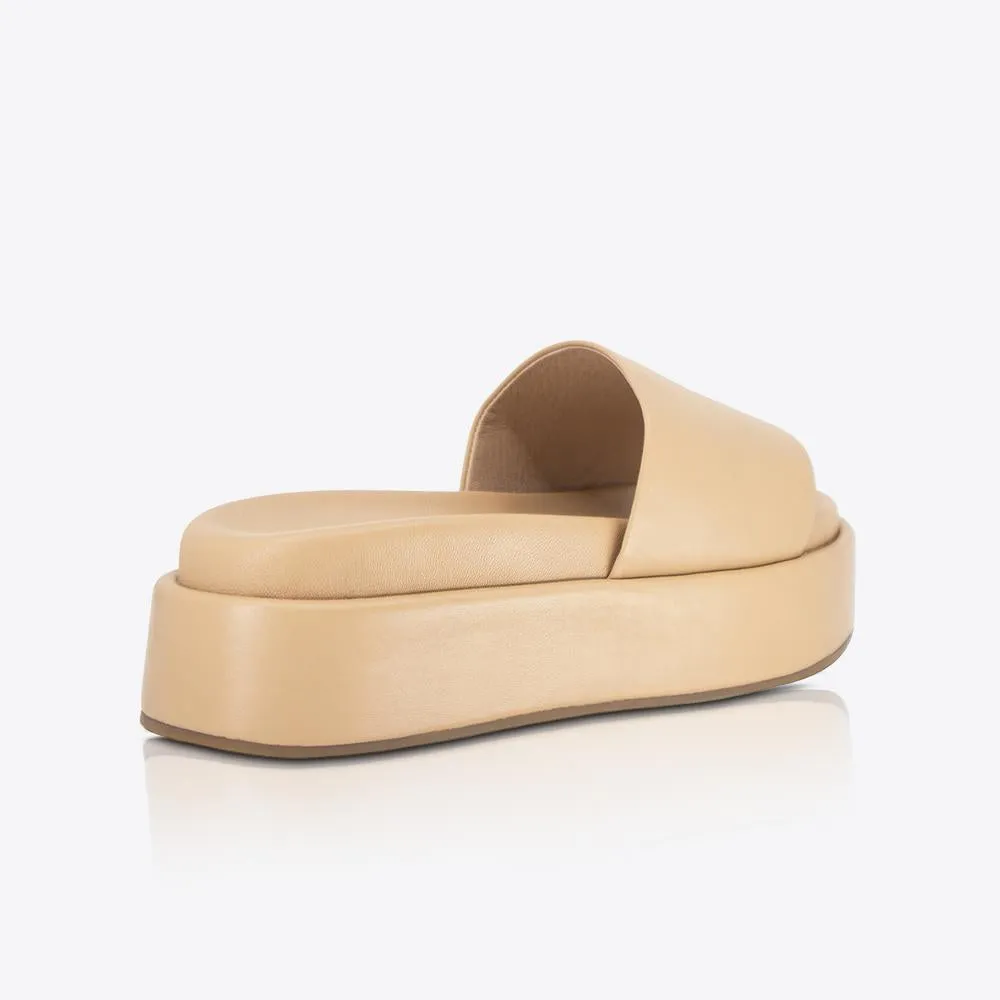 Dustin Flatform Tan