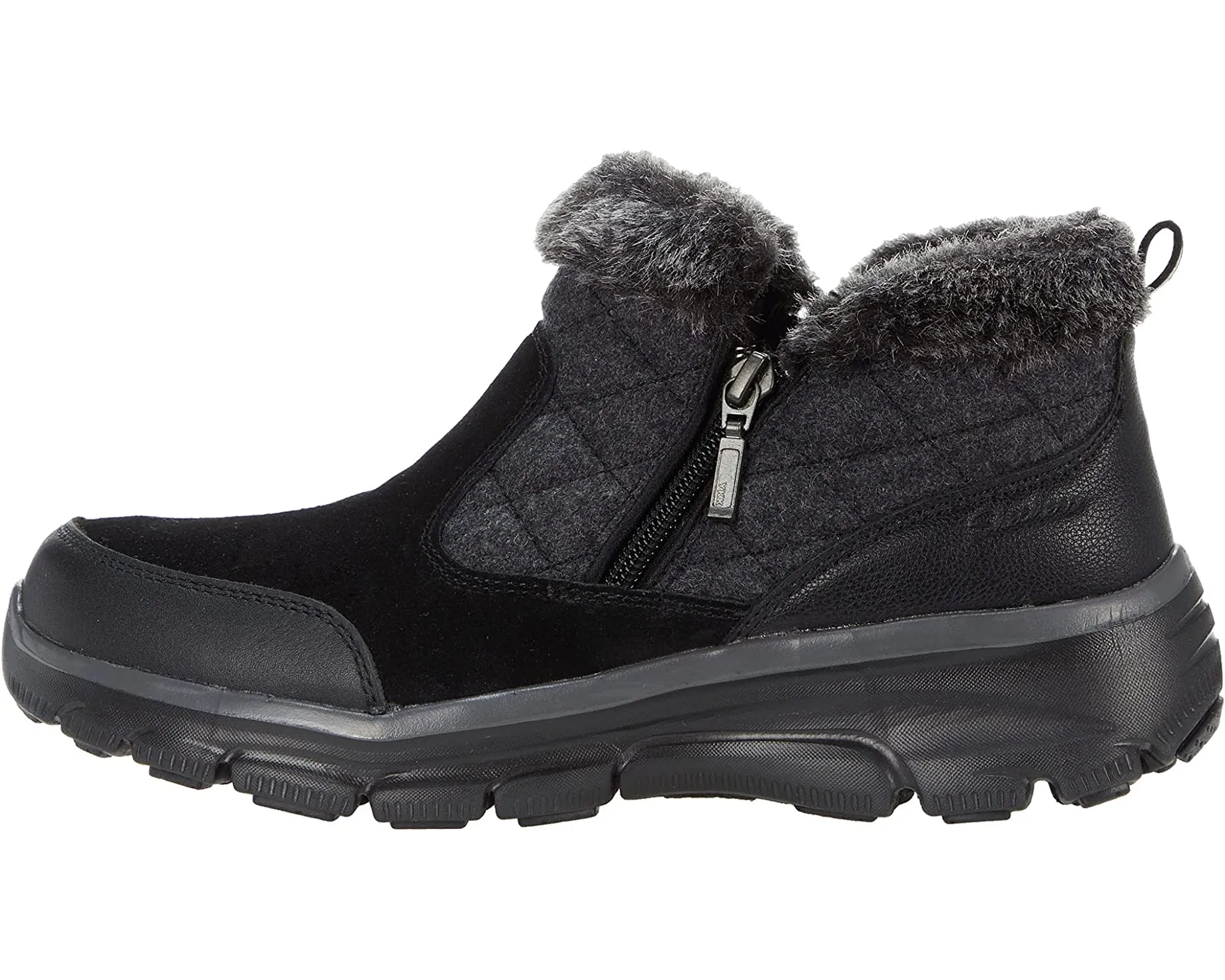 Easy Going boots - Warm Vibez SKECHERS, black