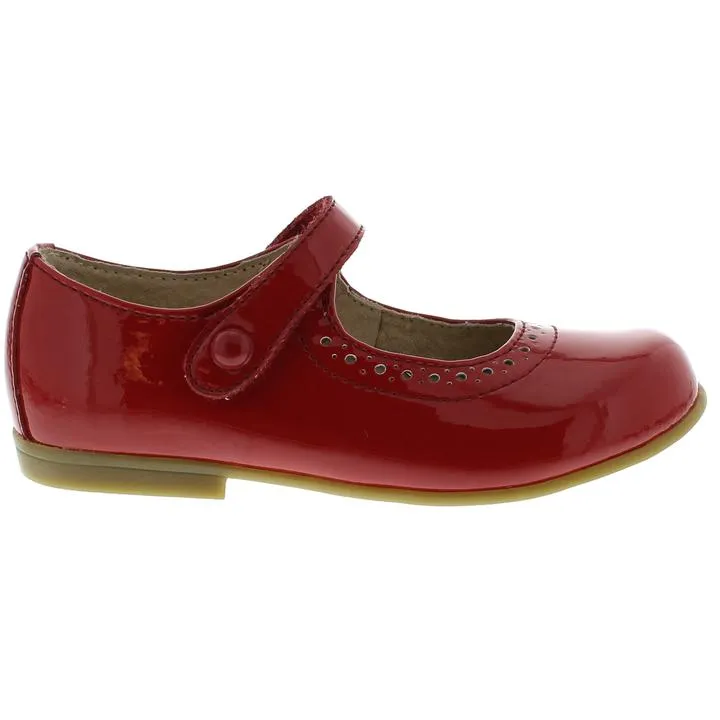 Emma Kid's Mary Jane Shoe - Red Patent