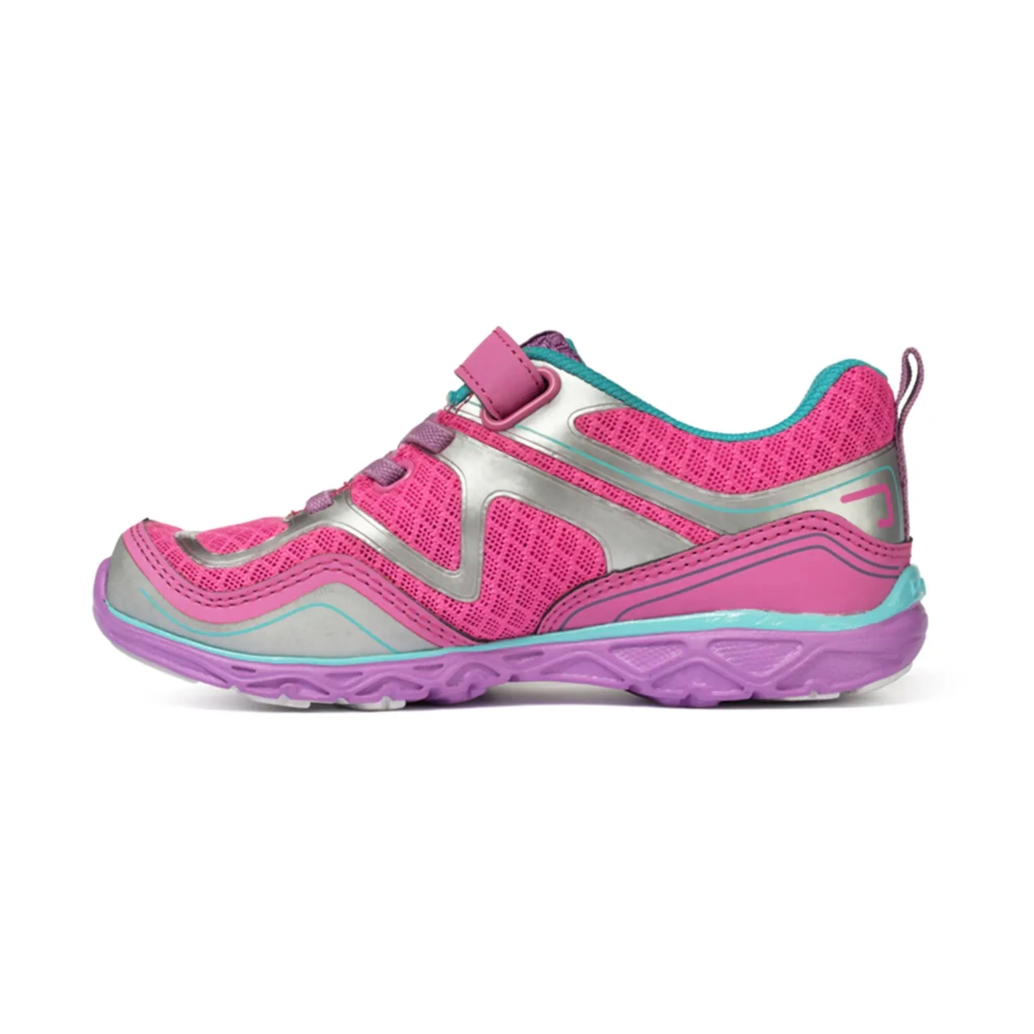 Flex Force Pink / Silver Athletic Shoes