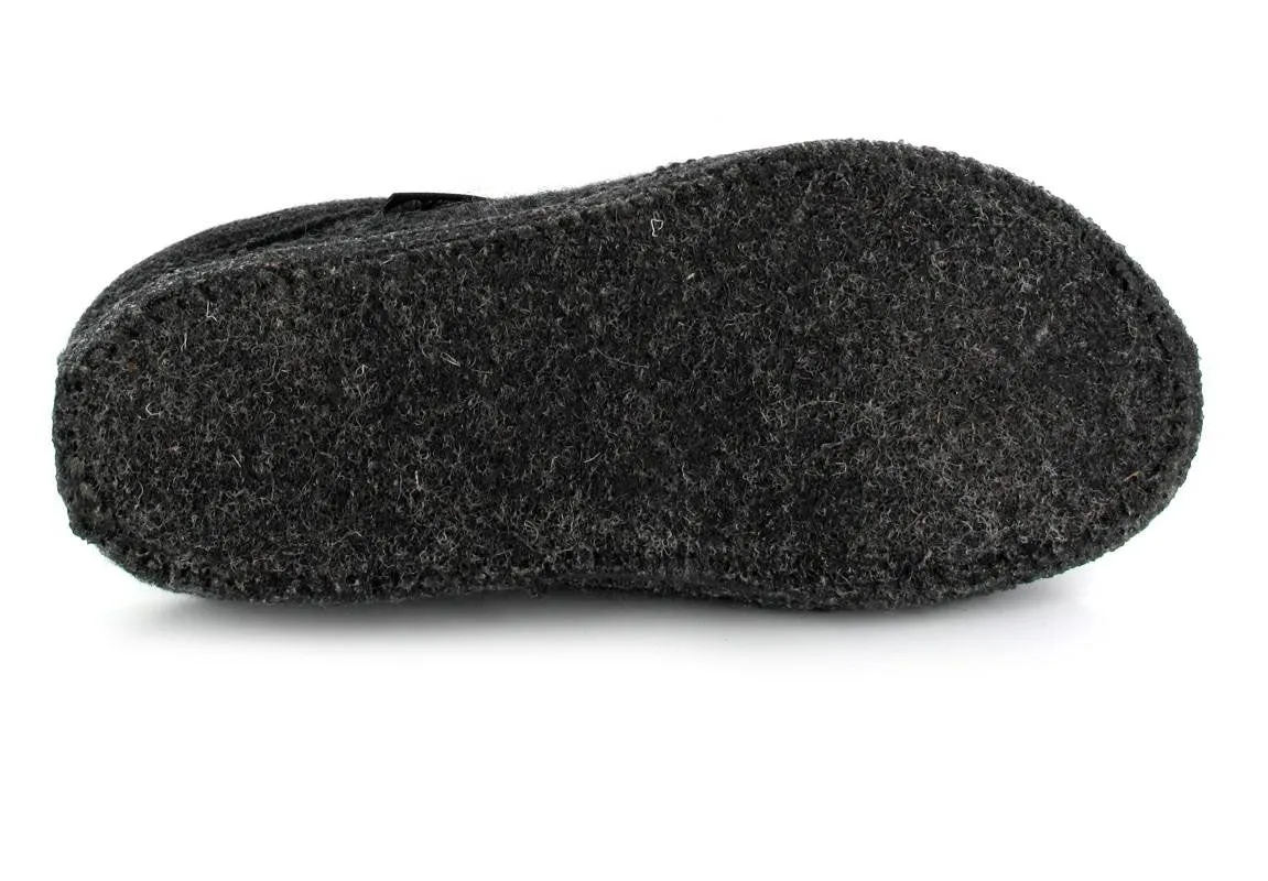 HAFLINGER® AS Classic Slipper | Alaska, Graphite