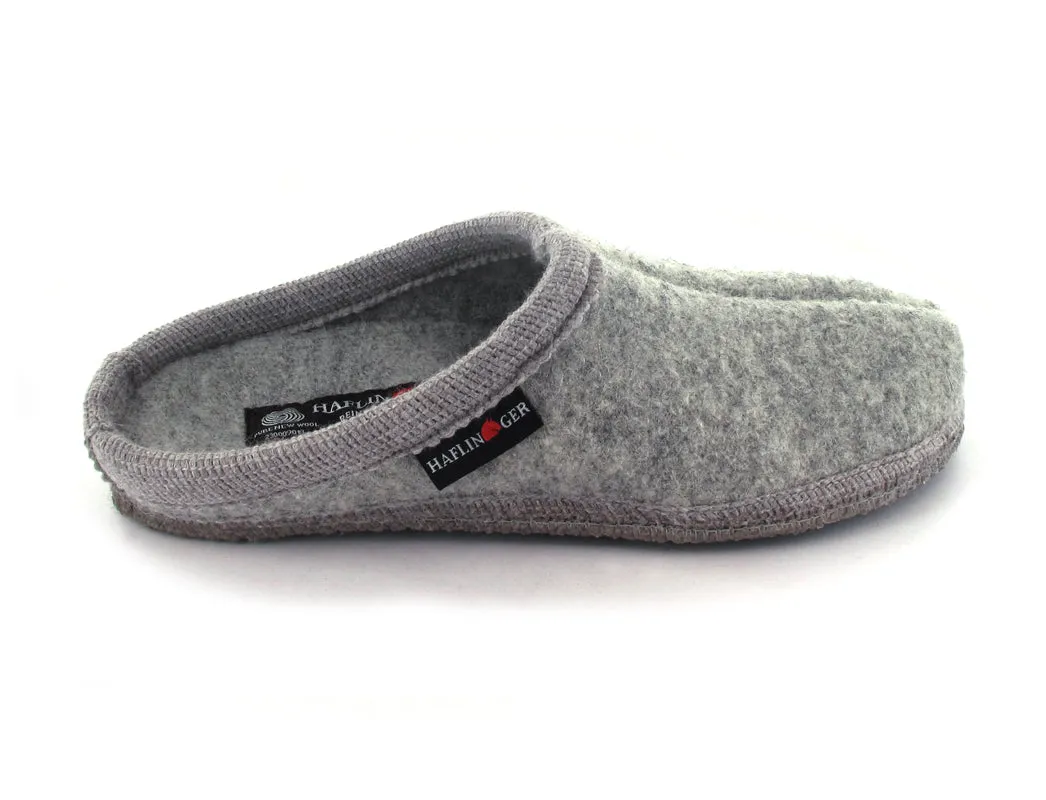 HAFLINGER Slipper | Alaska, Stone Gray