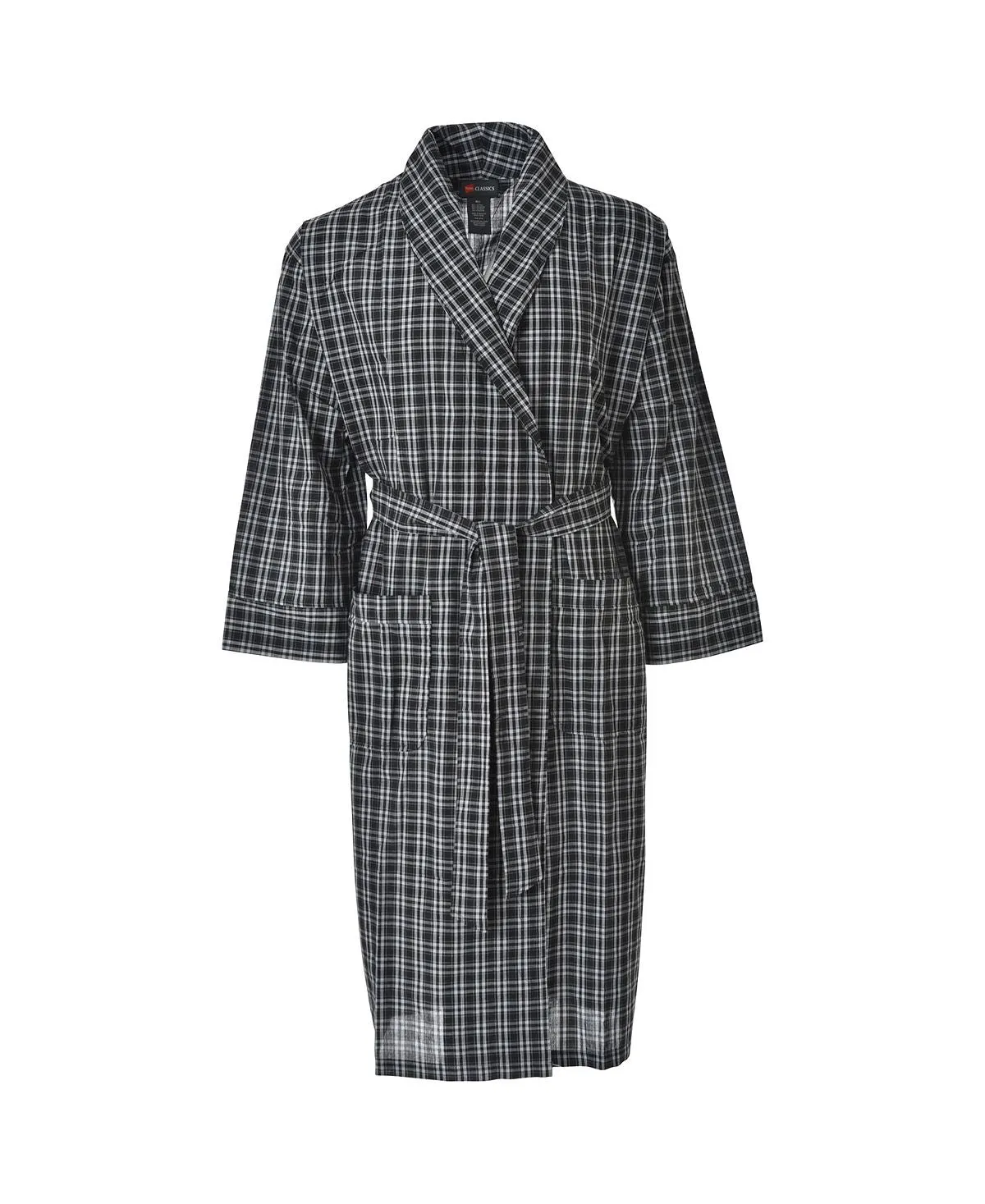 Hanes Men's Large and Tall Woven Robe with Shawl Hanes Platinum