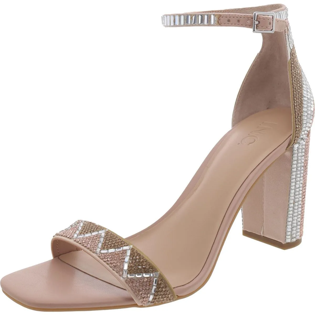 INC Womens Lexini 57 Jeweled Ankle Heels