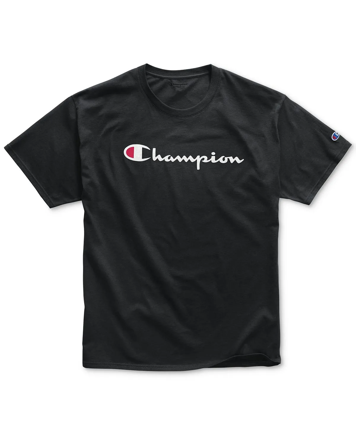 Men's Champion Logo T-Shirt, Black