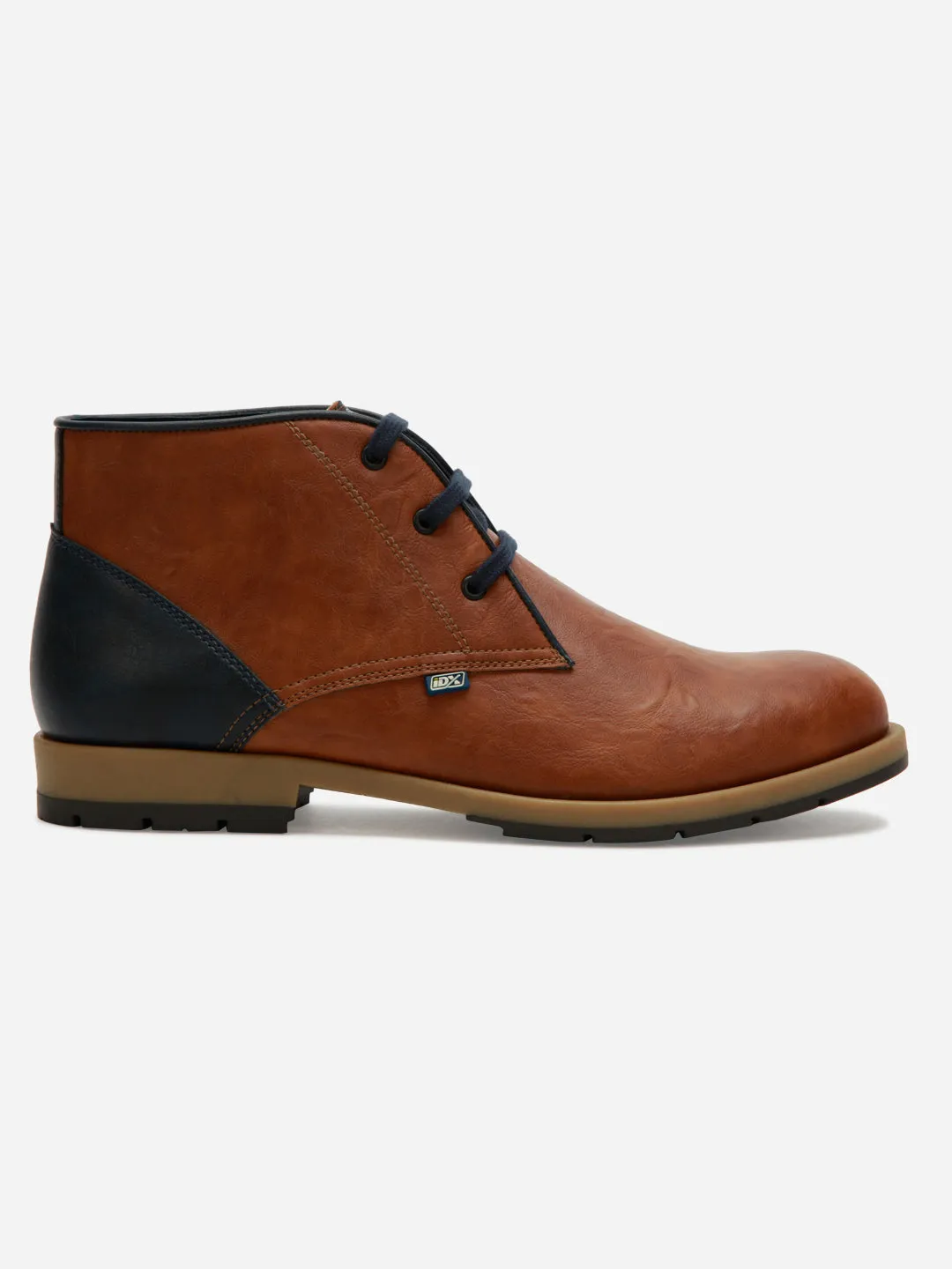 Men's Tan Round Toe Boot (IX1020)