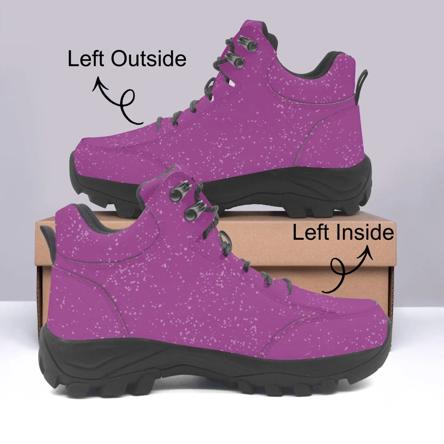 Misha Unisex Classic Boots - Purple