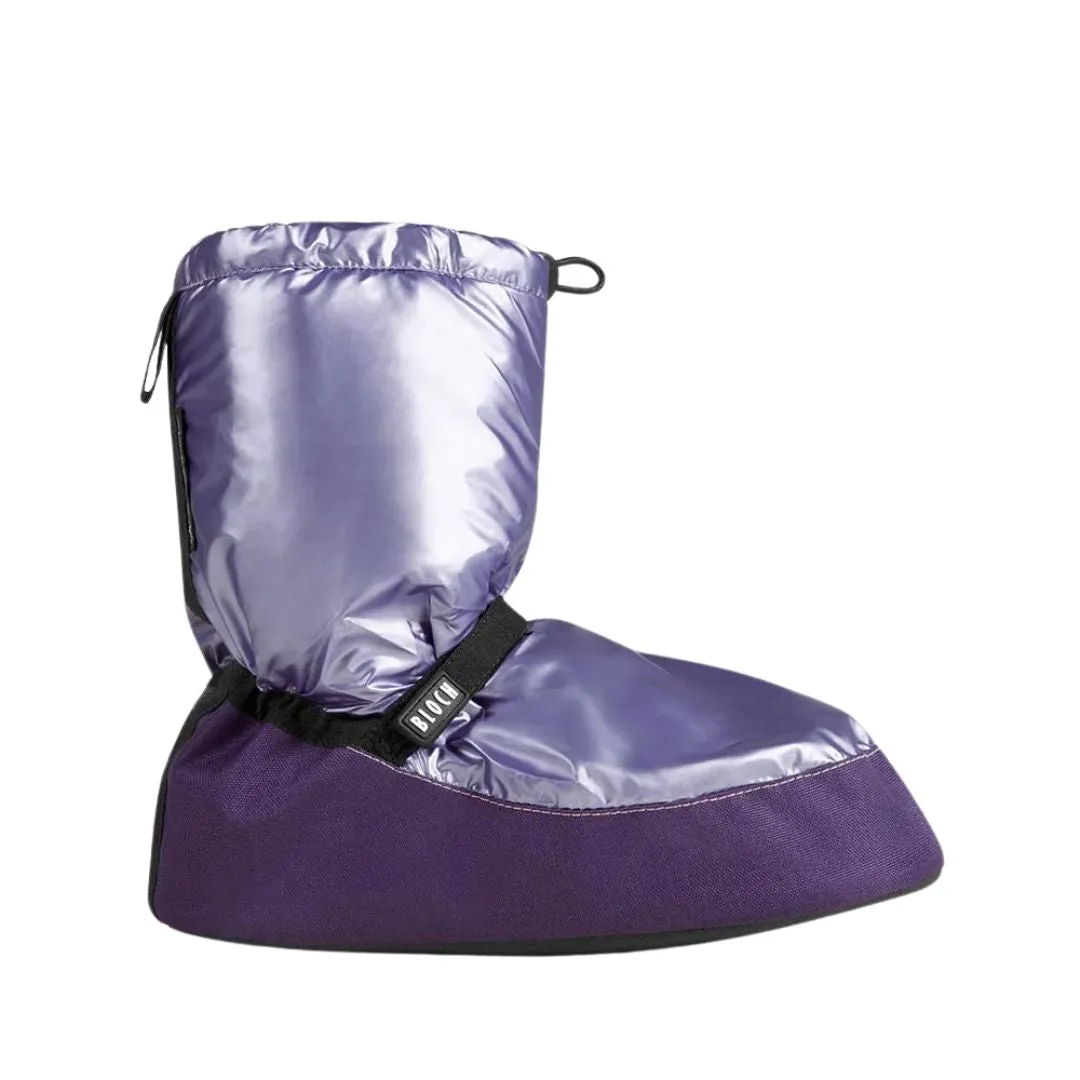 New Bloch Metallic Child Warm Up Booties