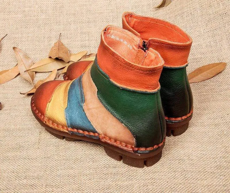 Retro Handmade Women Boots