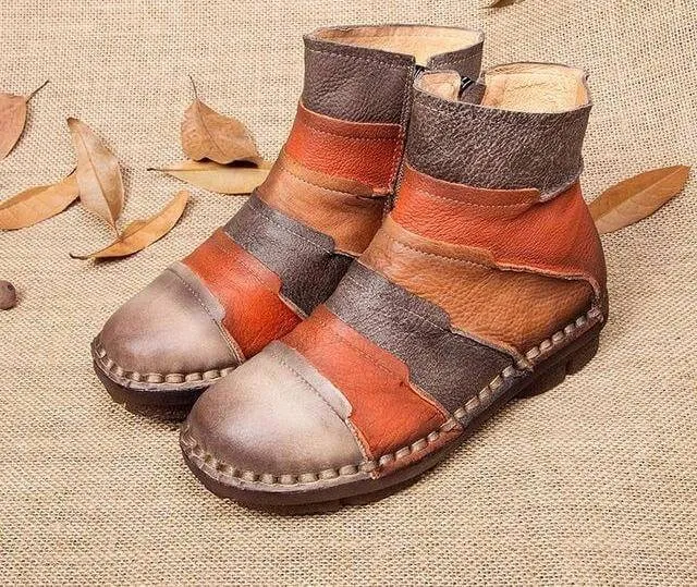 Retro Handmade Women Boots