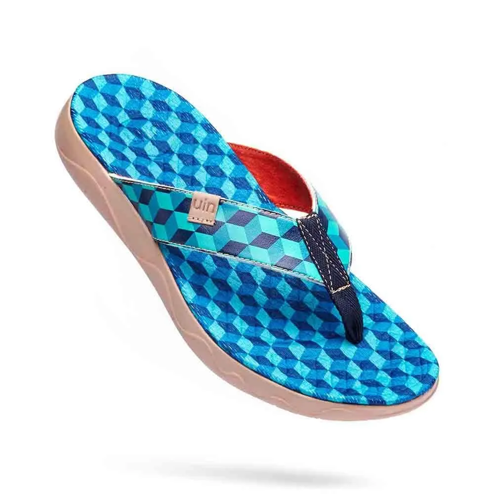 Rubik's Cube Men Majorca Flip Flops