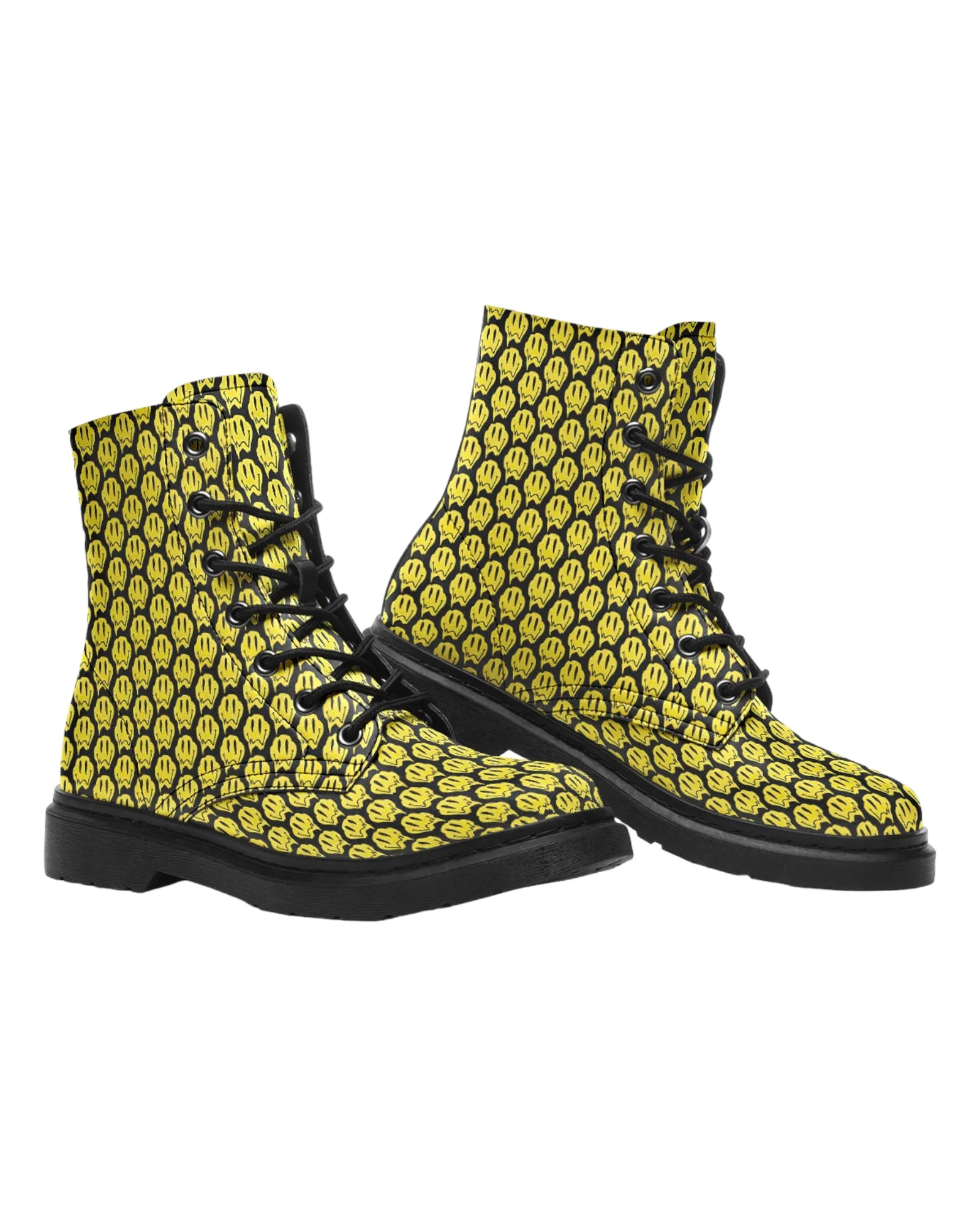 Stay Trippy Combat Festival Boots