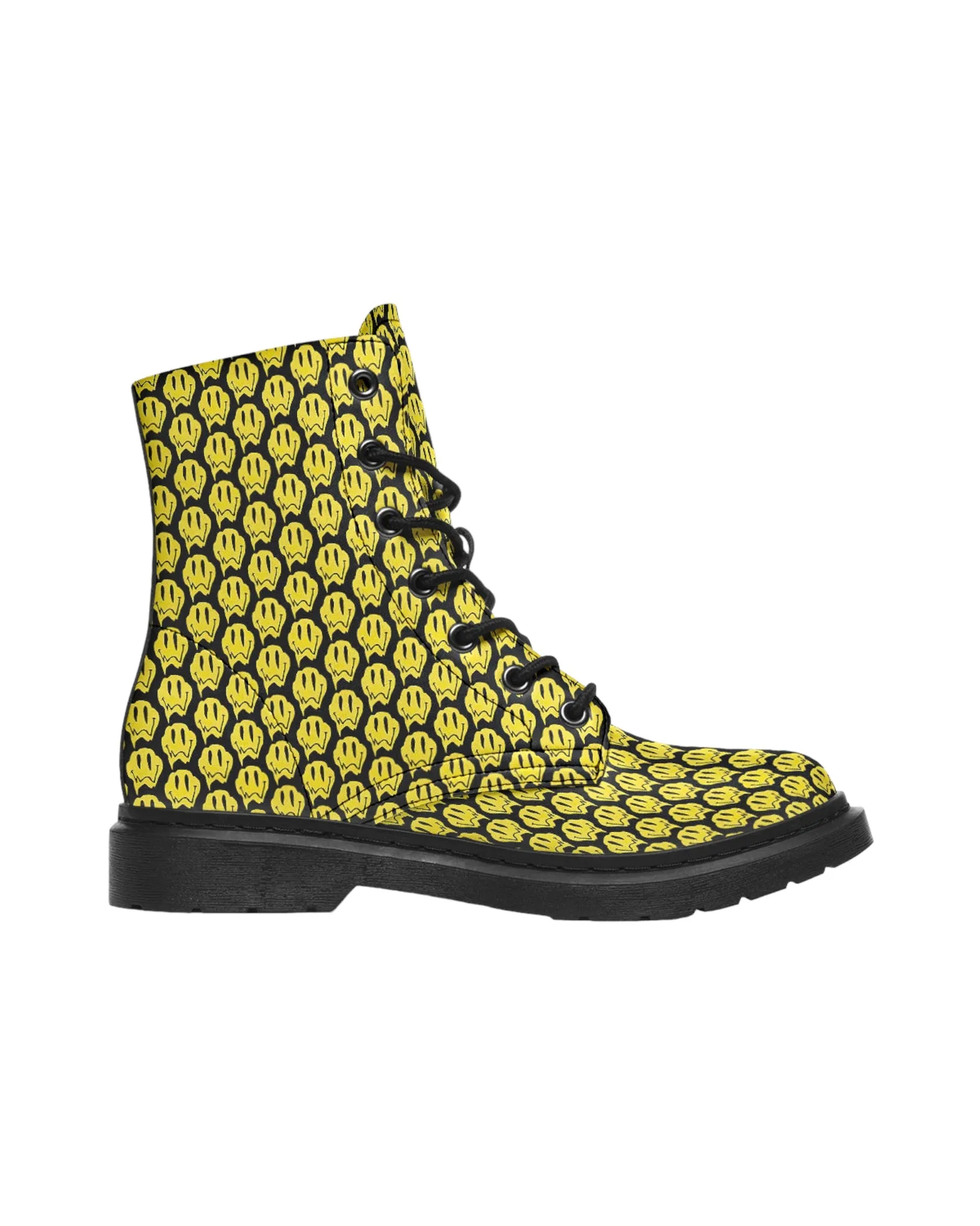 Stay Trippy Combat Festival Boots