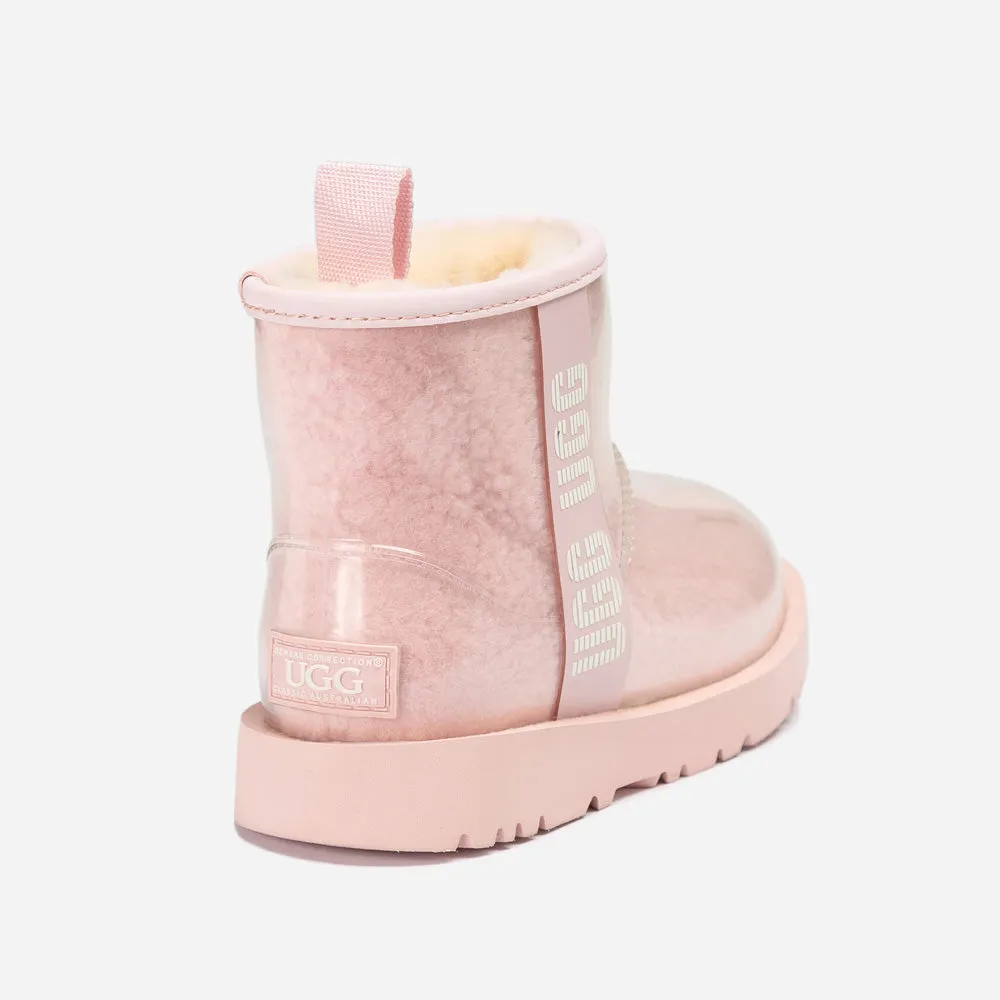 Ugg Classic Kids Clear Boots (Waterproof) (Glow in The Dark)