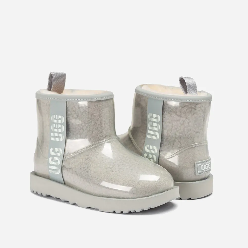 Ugg Classic Kids Clear Boots (Waterproof) (Glow in The Dark)