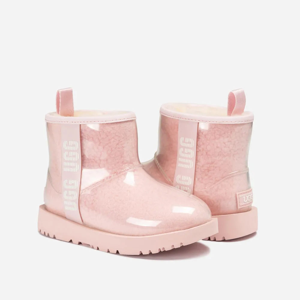 Ugg Classic Kids Clear Boots (Waterproof) (Glow in The Dark)