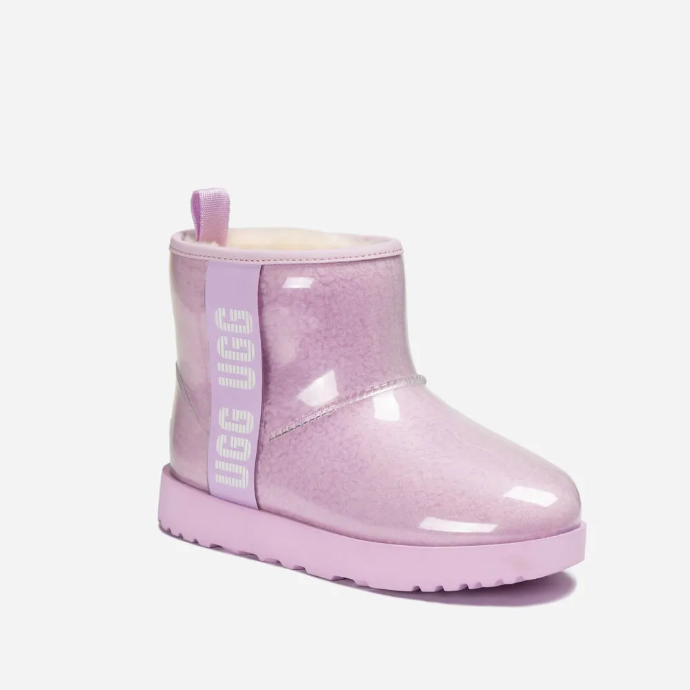 Ugg Classic Kids Clear Boots (Waterproof) (Glow in The Dark)