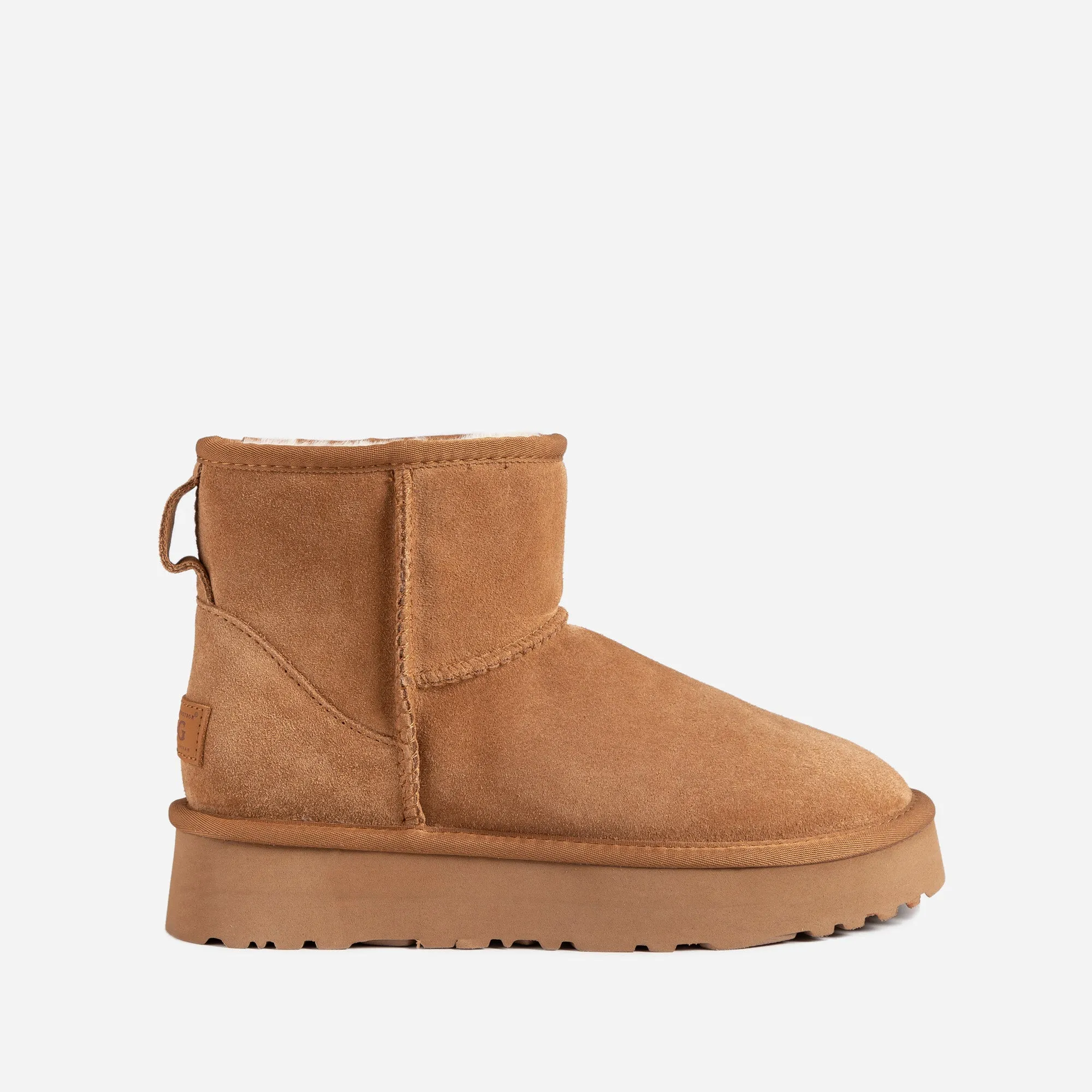 Ugg Classic Mini Platform Boots (Cow Suede)