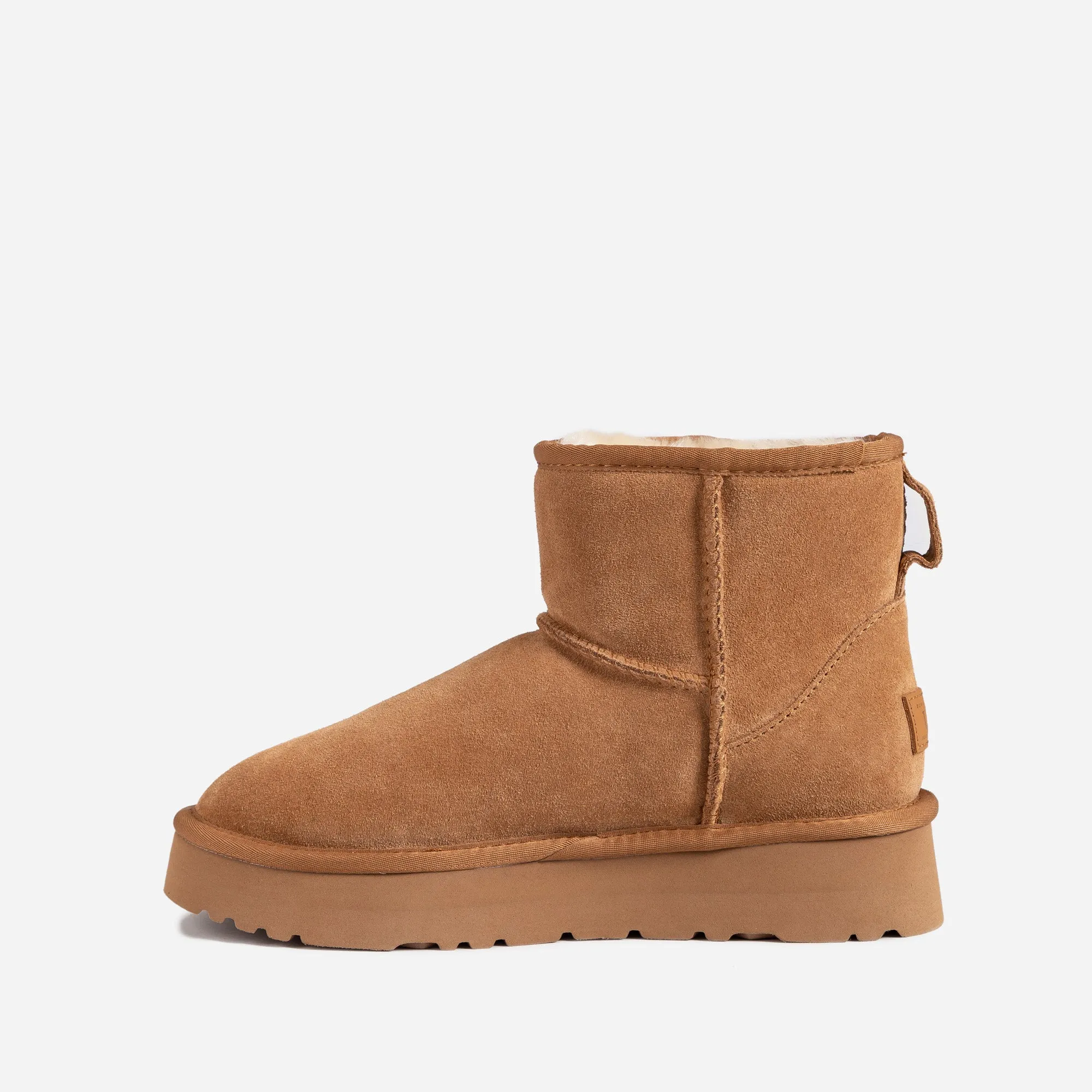 Ugg Classic Mini Platform Boots (Cow Suede)