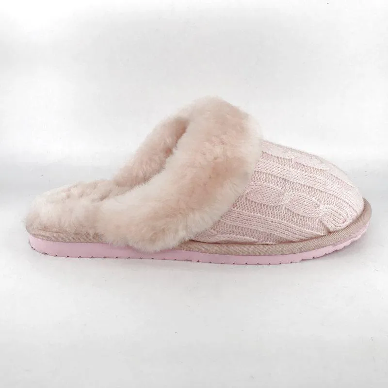 UGG Kate Unisex Home Slippers Scuffs Premium Australian Sheepskin Lining & Insole