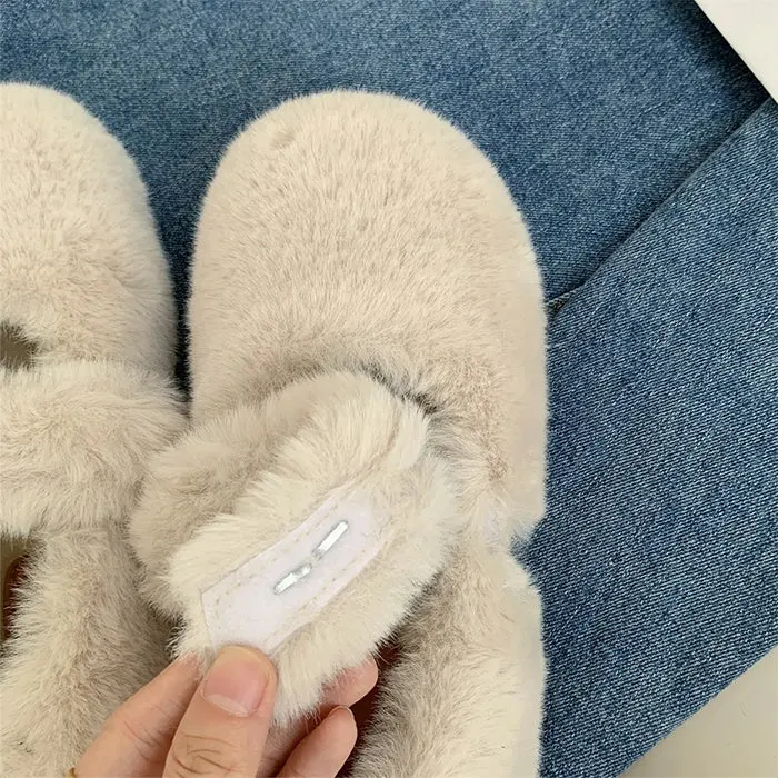 Warm Sheepskin Ballet Flats