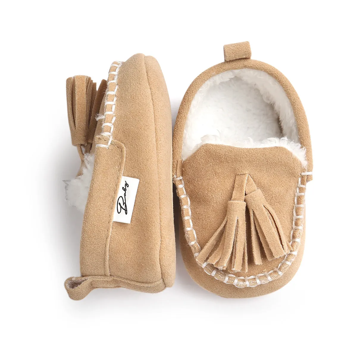 Winter Newborn Baby Super Warm Soft Bottom Anti-slip shoes Crib shoes