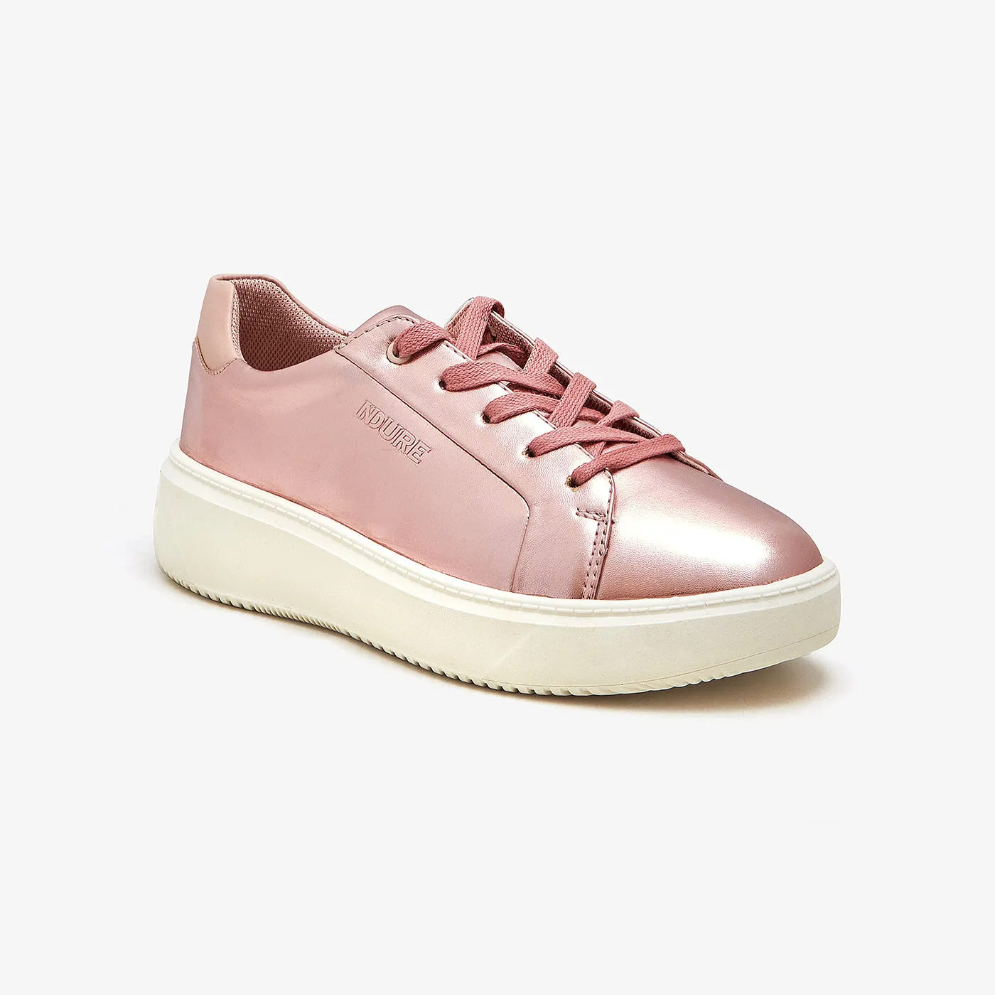 Women's Lace-Up Low-Top Trainers